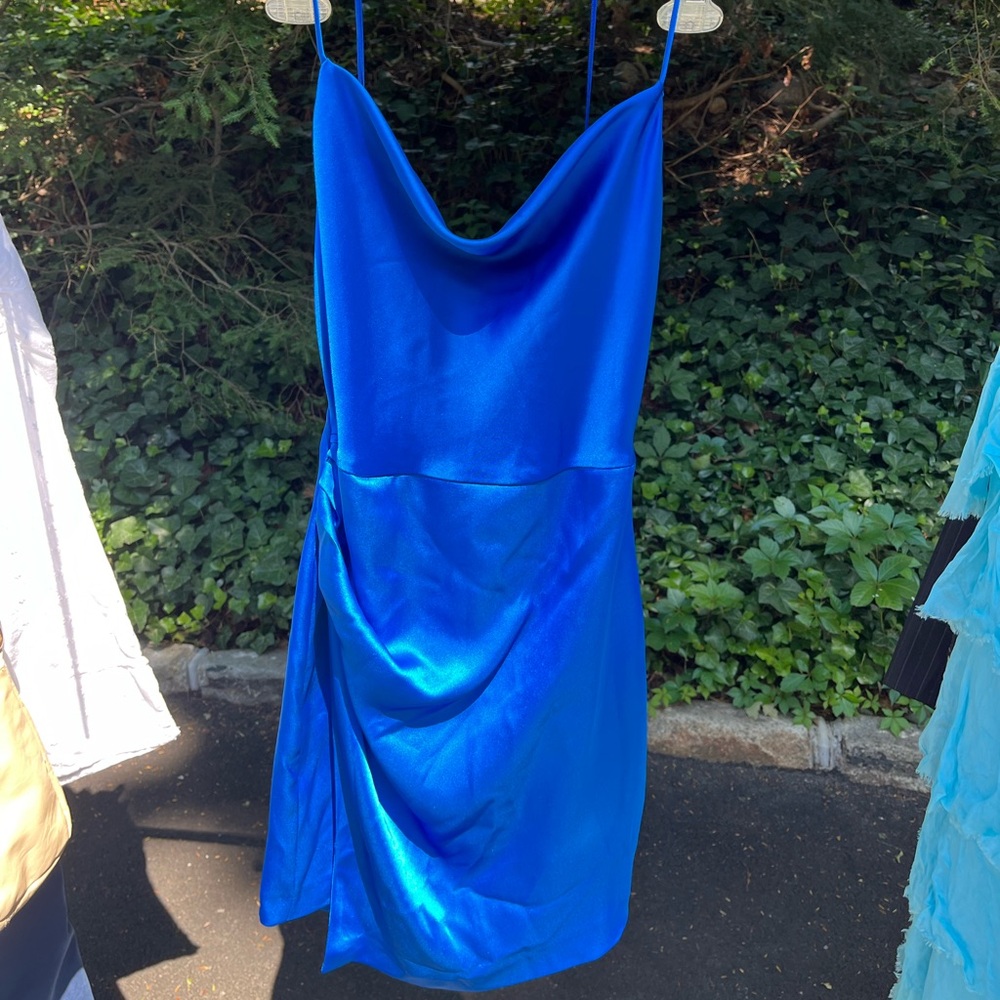 Blue Zara Dress NWT